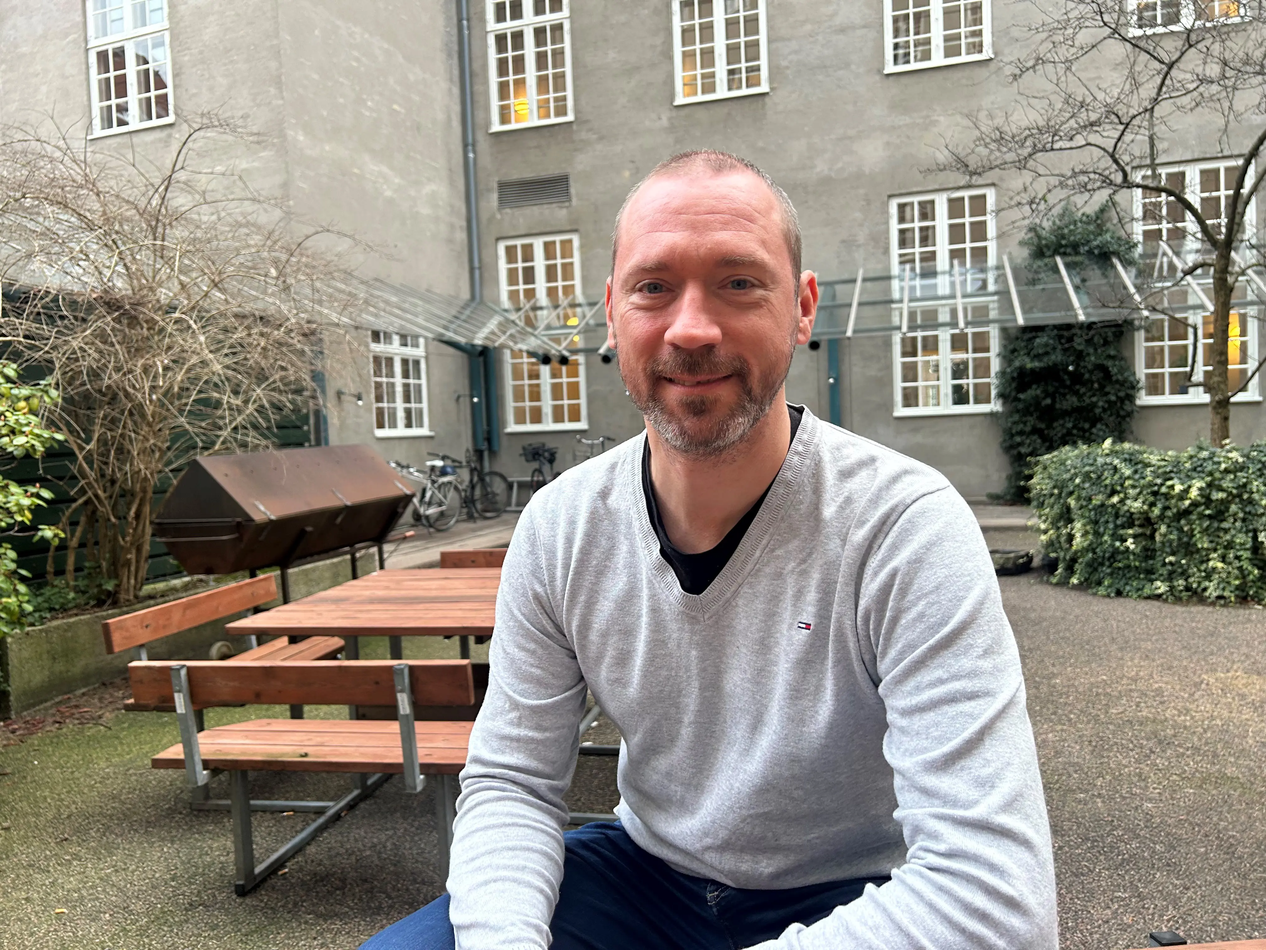 Portræt af Klaus Routh Wiberg
